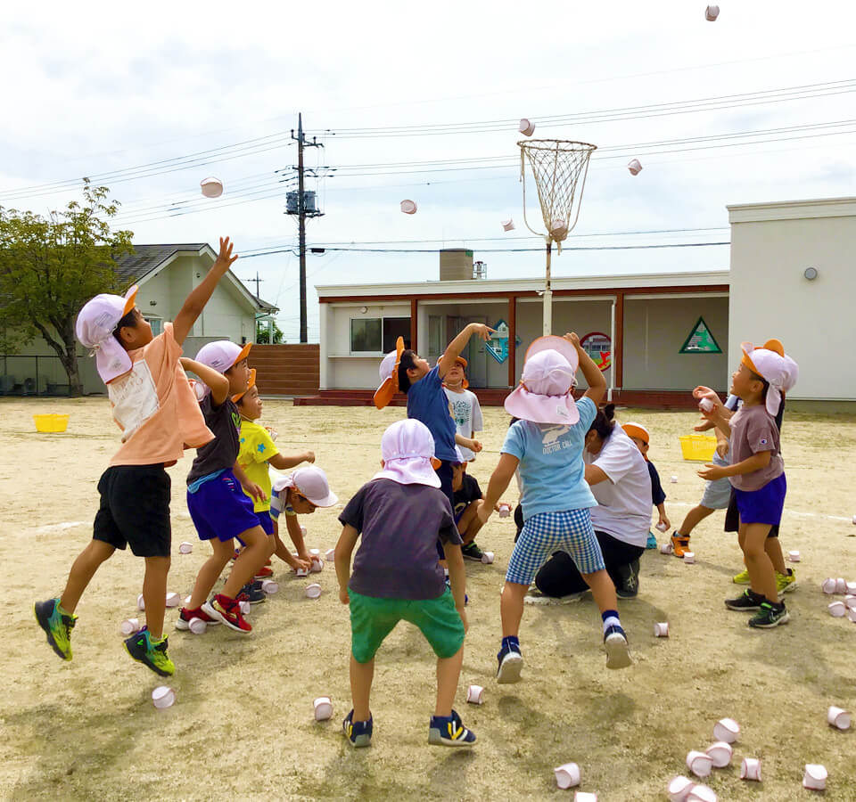 2023年9月 SuruSuスルス上陽こども園 運動会の練習の様子