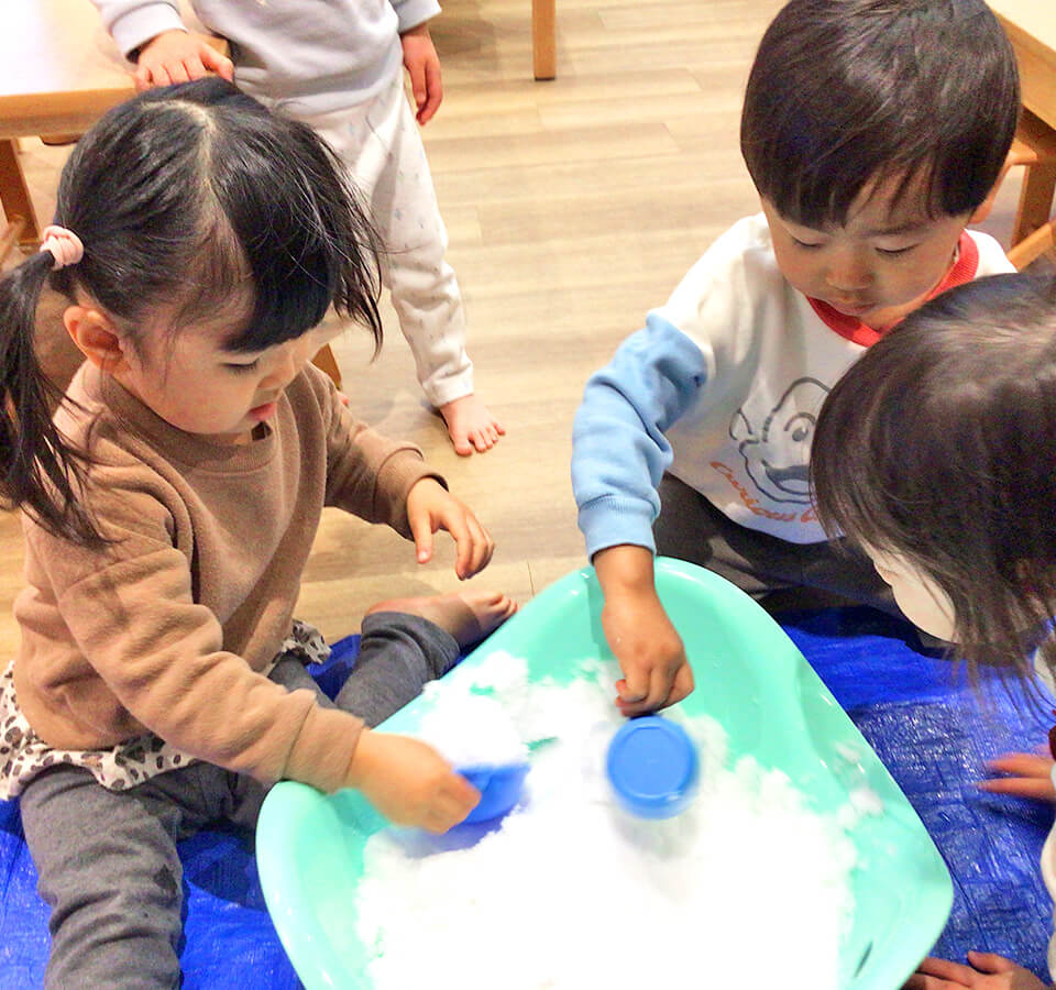 2026年2月 SuruSu上陽こども園 冬ならではの遊び