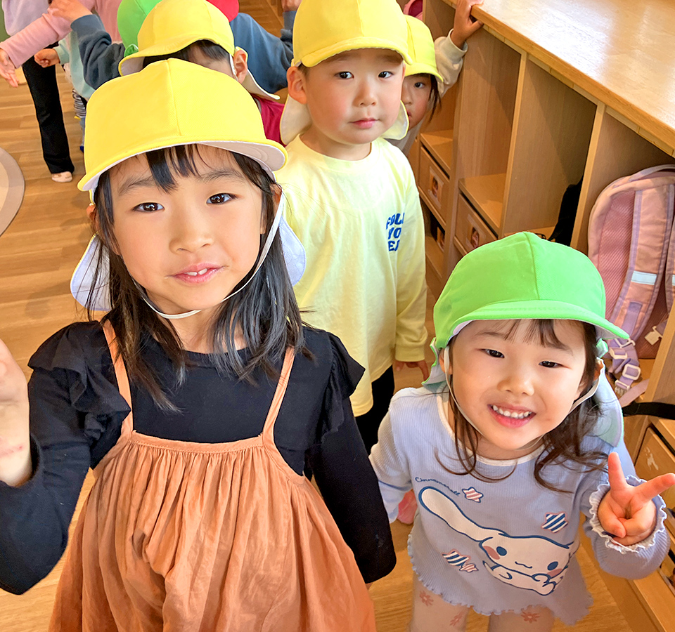 2026年4月 SuruSu上陽こども園 子ども同士の交流の様子