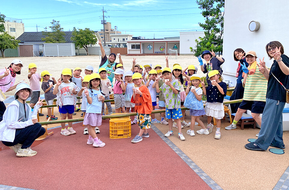 2026年8月 SuruSu上陽こども園 8月のこどもの様子