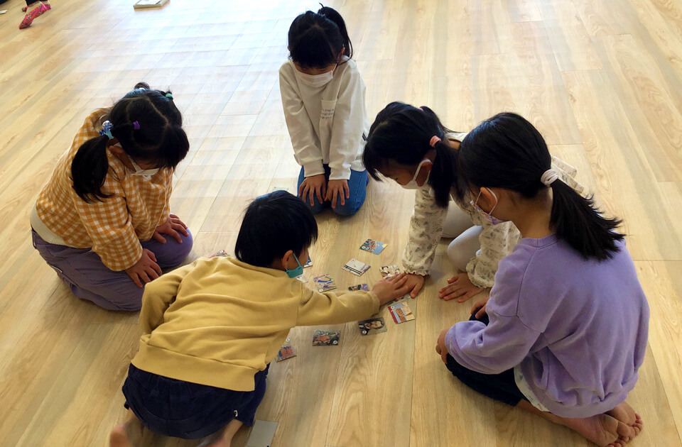 2023年1月 SuruSu祝昌こども園 お正月遊び(かるた大会)の様子