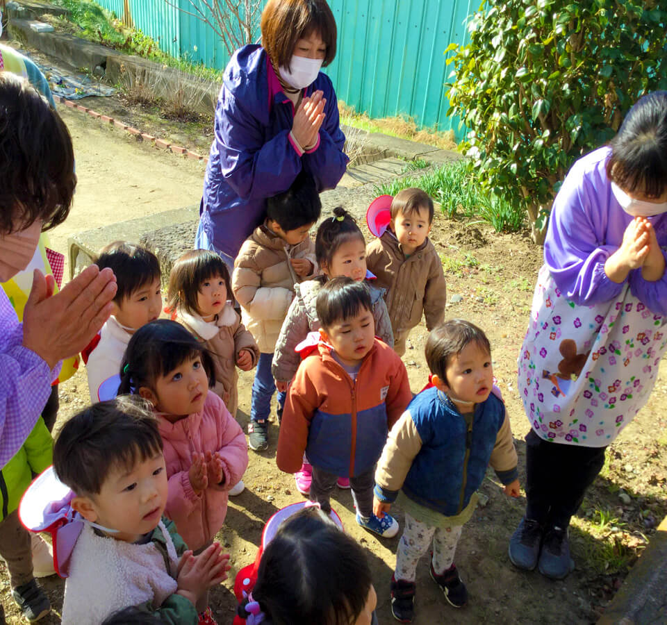 2023年1月 SuruSu祝昌こども園 お正月遊び（こあら組）の様子