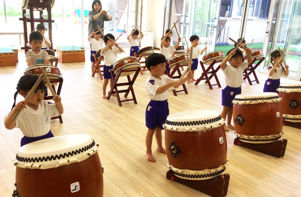 2023年4月 SuruSu祝昌こども園 音楽指導の様子