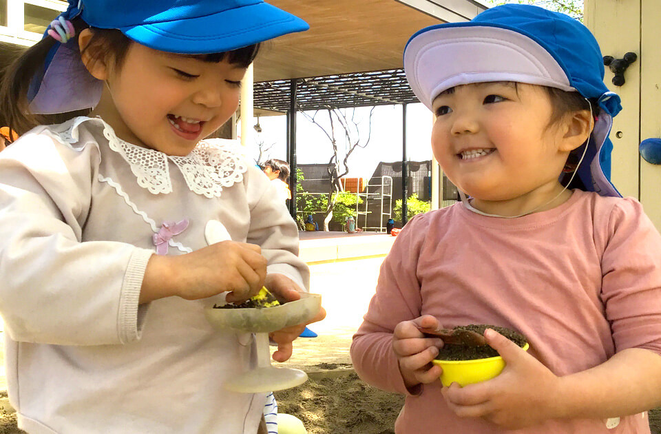 2023年5月 SuruSu祝昌こども園 戸外遊びの様子