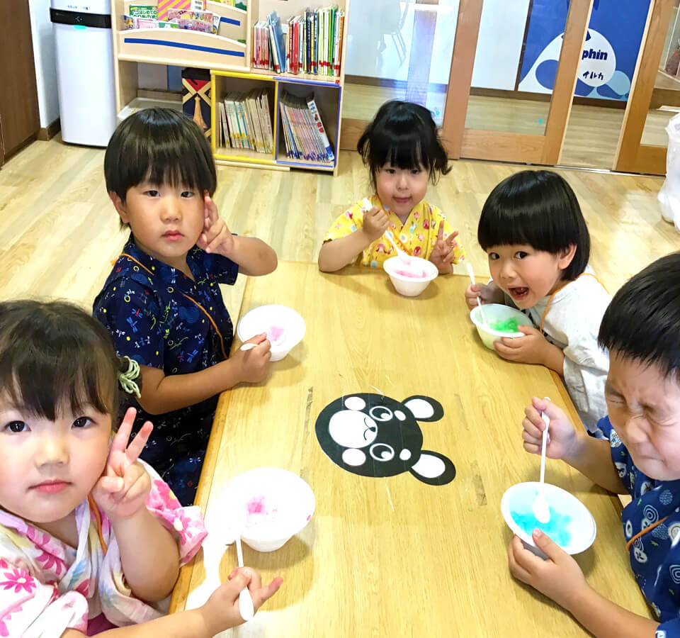 2023年8月 SuruSu祝昌こども園 夏祭りの様子