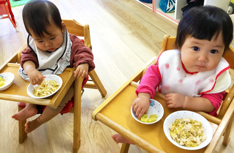 2023年10月 SuruSu祝昌こども園 給食の様子