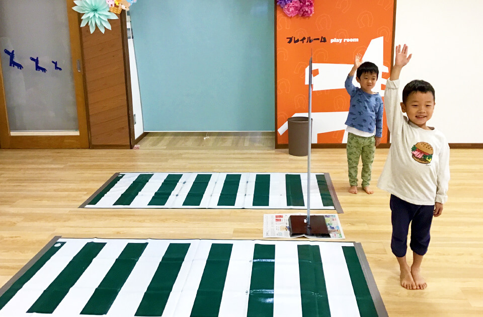 2023年11月 SuruSu祝昌こども園 交通安全教室(3歳以上児)の様子