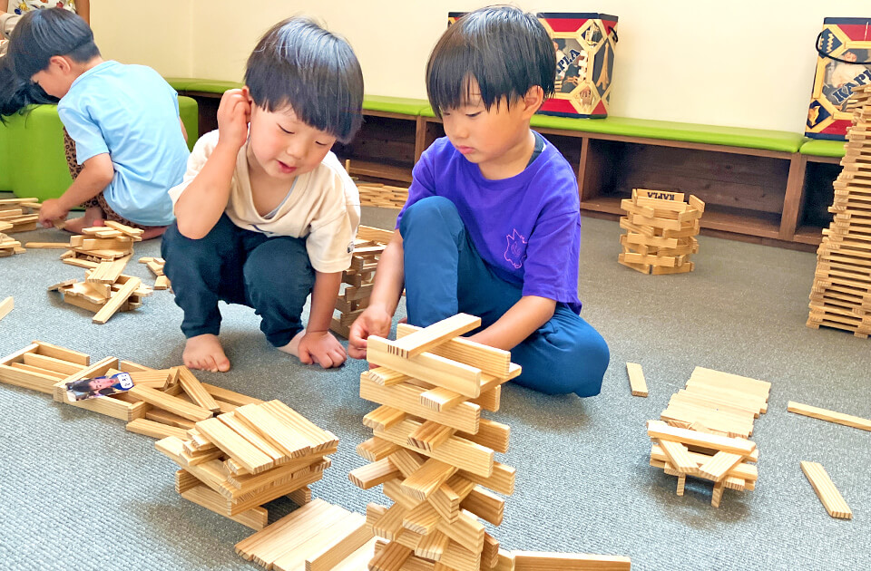 2025年6月 SuruSu祝昌こども園 室内遊びの様子
