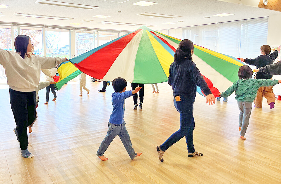 2026年1月 SuruSu祝昌こども園 親子スマイル会の様子
