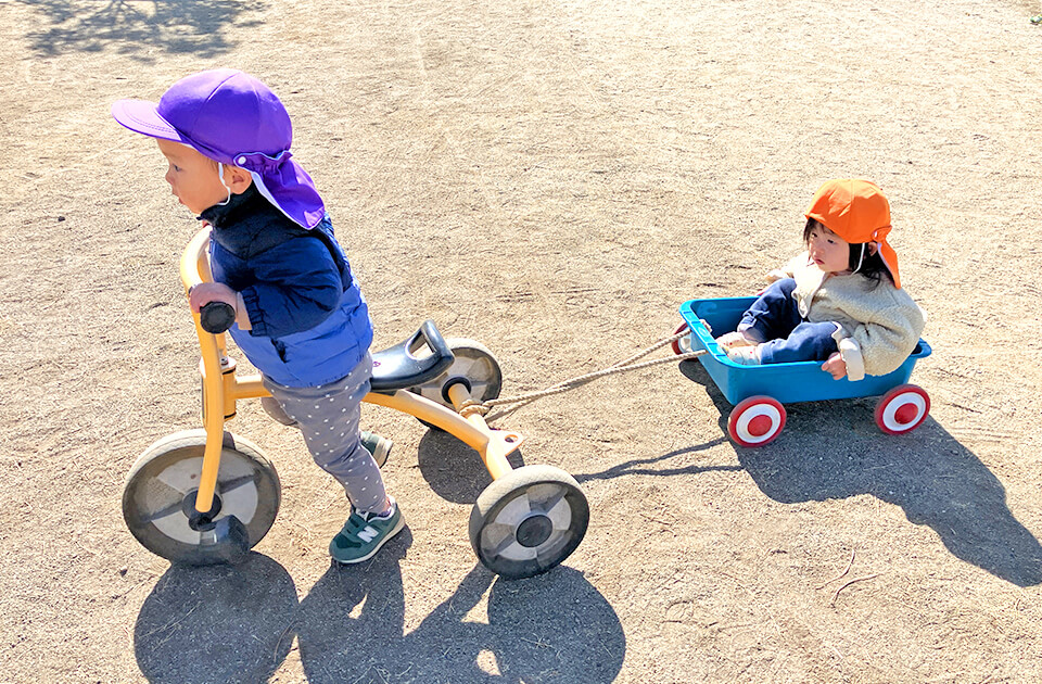 2026年2月 SuruSu祝昌こども園 かるたとりの様子