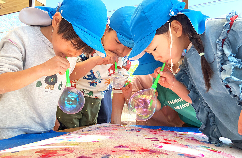 2026年2月 SuruSu祝昌こども園 かるたとりの様子