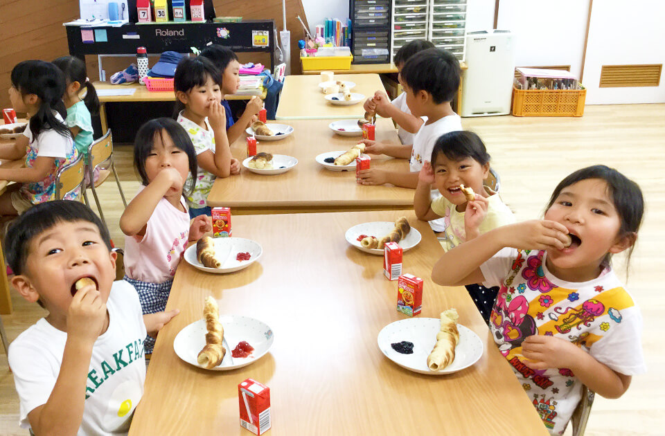 祝昌第二保育園 ぬでちゃんと遊ぼうの様子 2021年8月