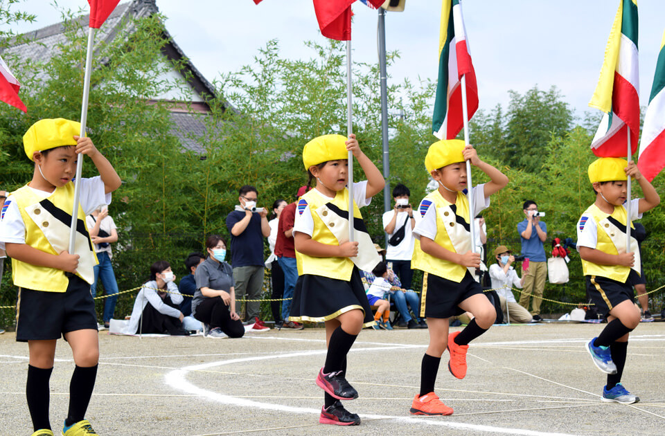 祝昌第二保育園 運動会の様子 2021年10月